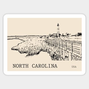 North Carolina USA Sticker